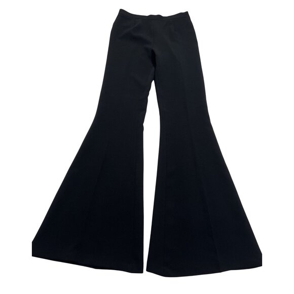 Safiyaa Halluana Side Zip Trousers in Black - Picture 1 of 5